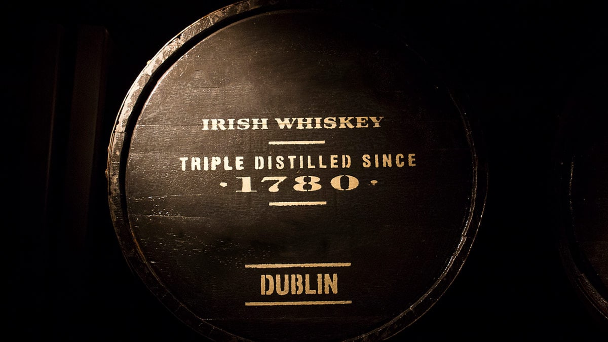 Irish whisky has a smooth taste.