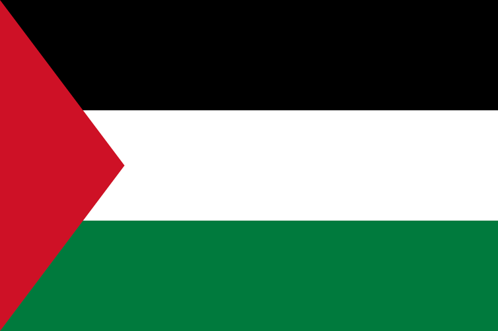 Which countries recognise Palestinian state?