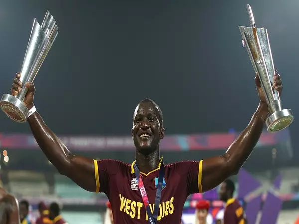 Darren Sammy  Darren Sammy has led the West Indies in 47 matches in the T20 Internationals. Out of these matches, the all-rounder has managed to win only 27 of them. He has a win percentage of 57.44.Source: ICC