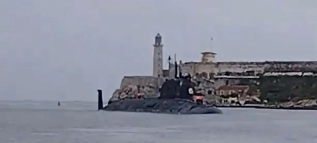 Russian nuclear-powered submarine arrives in Cuba