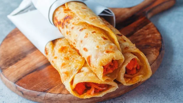 Tandoori Veg Kathi Roll is extremely versatile.