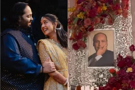 Anant Ambani-Radhika Merchant Wedding : திருபாய் அம்பானிக்கு அஞ்சலி செலுத்திய முகேஷ் அம்பானி!