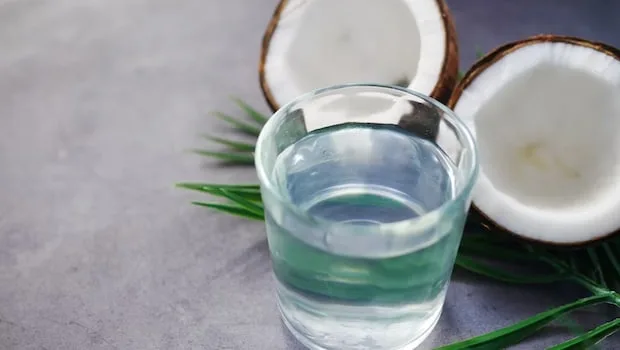 Coconut water can make your skin supple