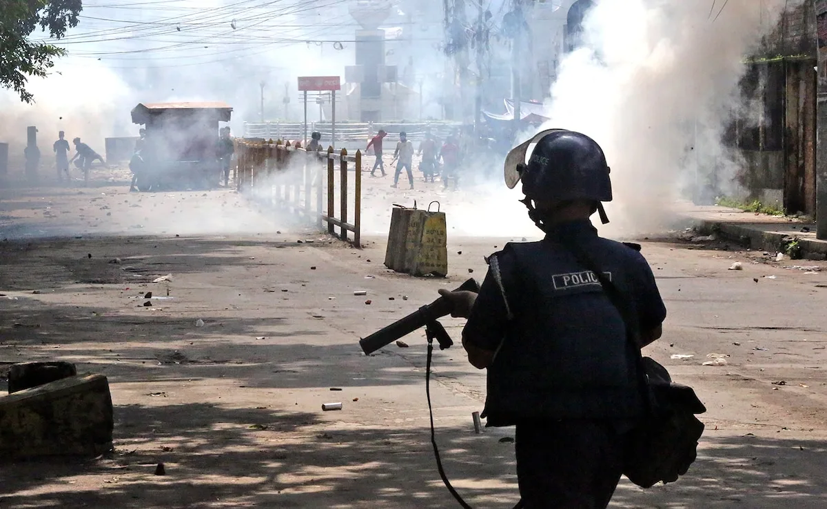 Over 300 people lost their lives as security forces cracked down on in the protests. AFP