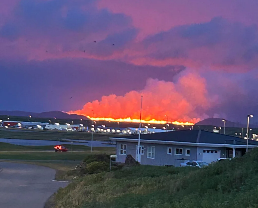 Iceland volcano