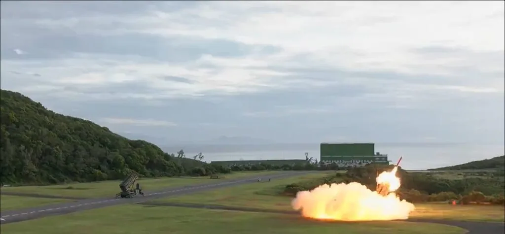 Taiwan conducts missile drills at sensitive test site