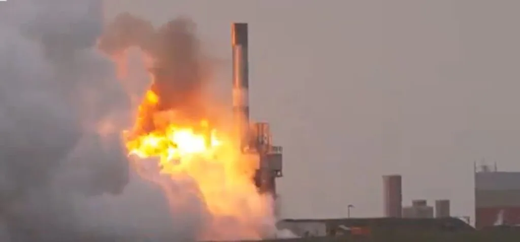 Rocket engine explodes during test at UK spaceport