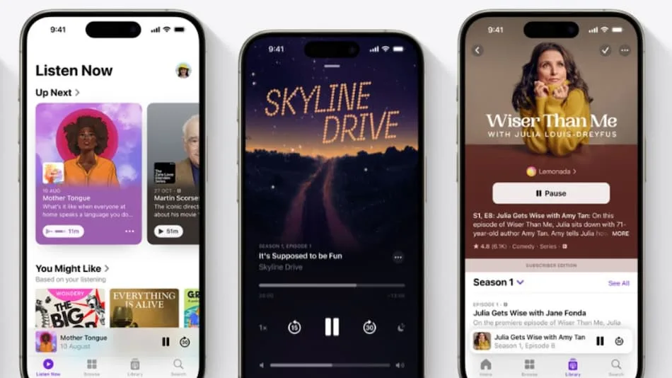 Apple Podcasts Web App Now Available on Desktop With Up Next, Saved Library and More Features