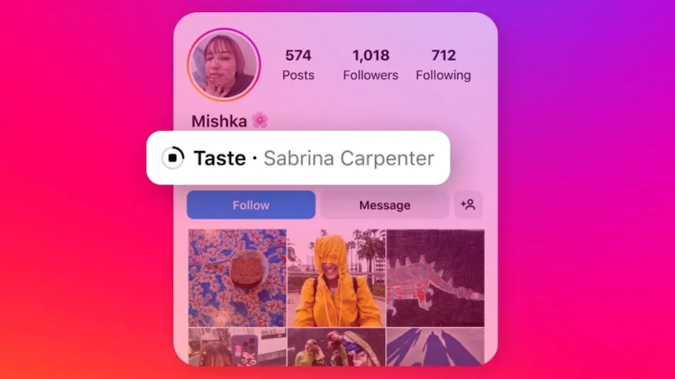 Instagram Collaborates With Sabrina Carpenter to Launch New Feature That Lets You Add a Song on Profile