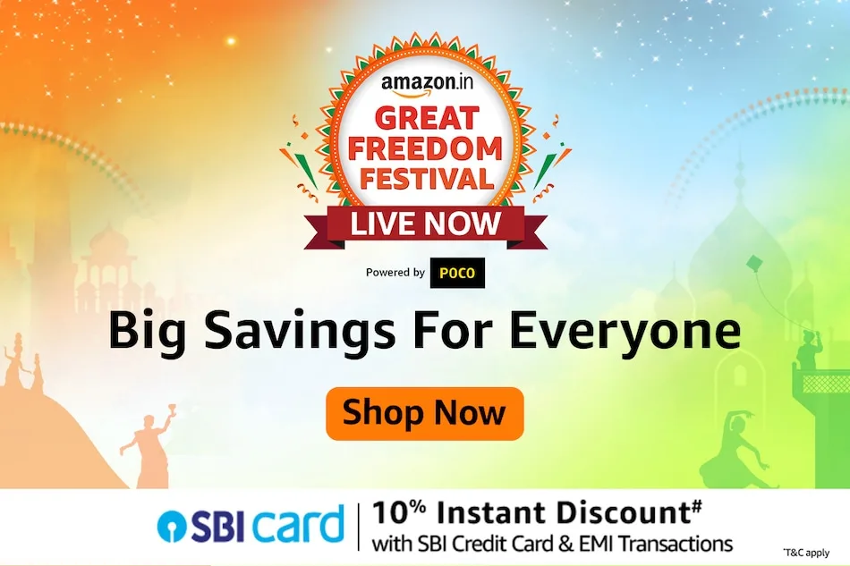 Amazon Great Freedom Festival 2024 Sale Live Updates: Best Offers on Day 1