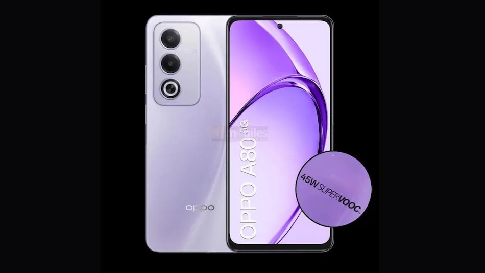 Oppo A80 5G European Pricing, Design Leaked; Tipped to Run on MediaTek Dimensity 6300 SoC