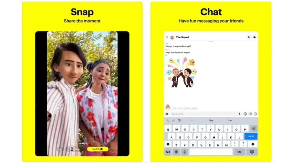 Snapchat Update Introduces Layout Optimised for iPad Display With Larger Canvas