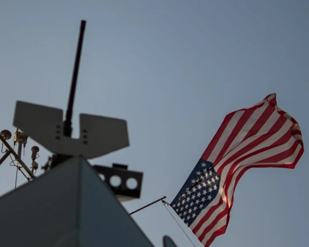 US navy ship South China Sea