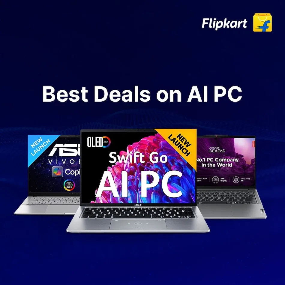 Future of Computing Is Here With Flipkart’s Top AI PC Deals