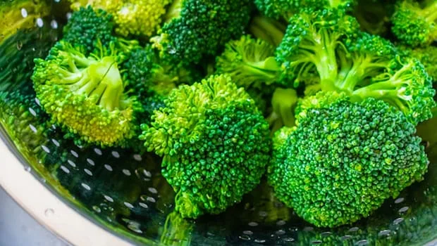 Air Fryer Cheesy Malai Broccoli: The star ingredient of this dish, Broccoli, has several health benefits.