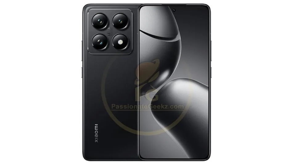 Xiaomi 14T Pro's Early Render Showcases Black Colour Variant, Leica-Branded Rear Cameras