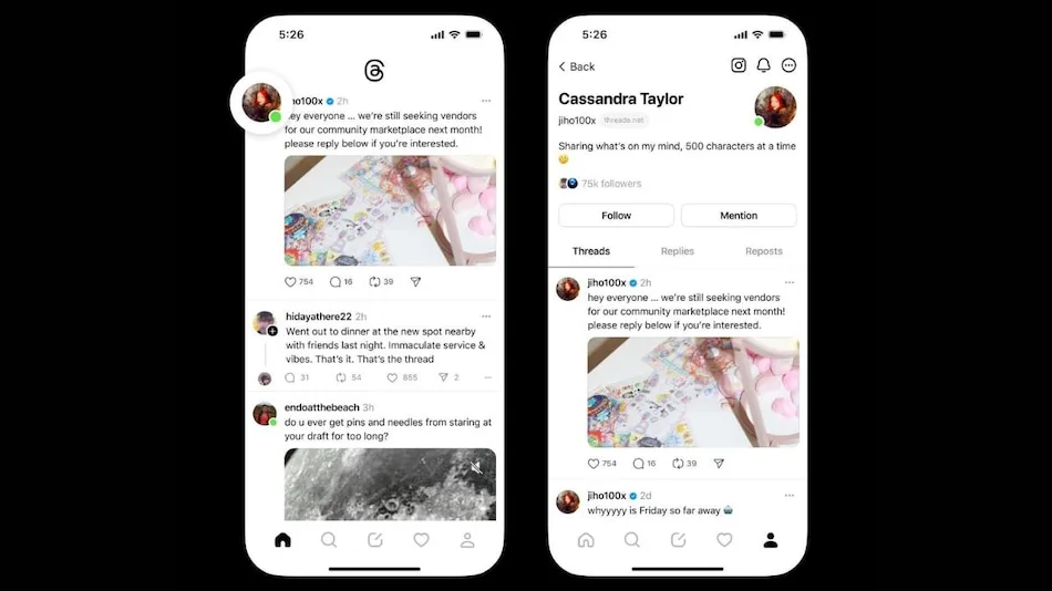 Instagram’s Threads Rolls Out Activity Status Indicator for Real-Time Engagement With Others