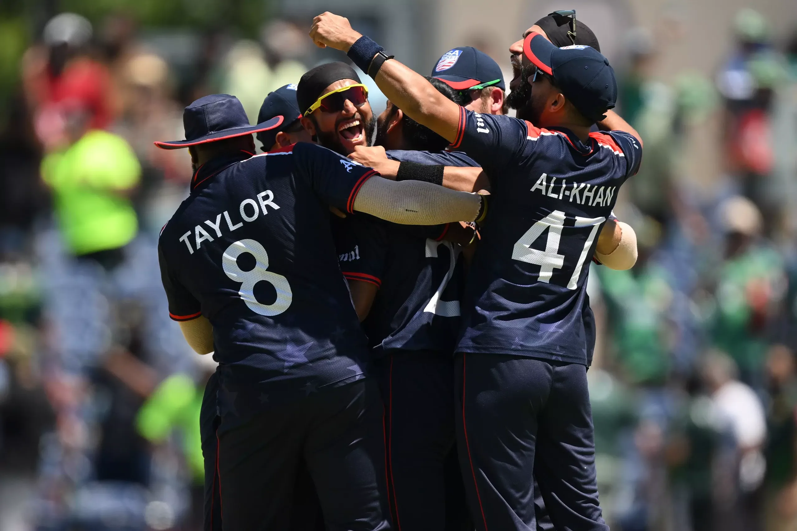 USA v Pakistan  In their opening fixture of the World Cup, on 6 June, Pakistan were stunned by the USA, in the Super Over thriller. Batting first, the Asian side set a 160-run target. USA kept fighting till the very end with Monak Patel, Aaron Jones and Andries Gousall making valuable contributions to force the game to a Super Over. In the Super Over, USA scored 18 runs and then Saurabh Netravalkar followed it up with a solid effort as Pakistan fell short by five runs.Source: ICC/ X