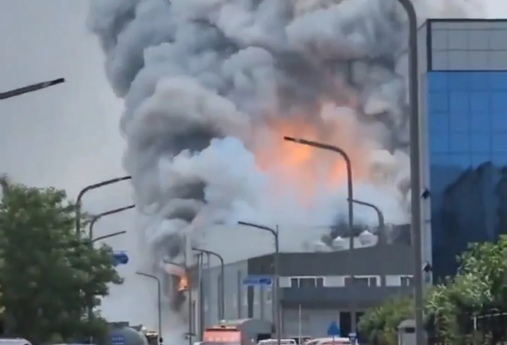 south korea lithium battery fire