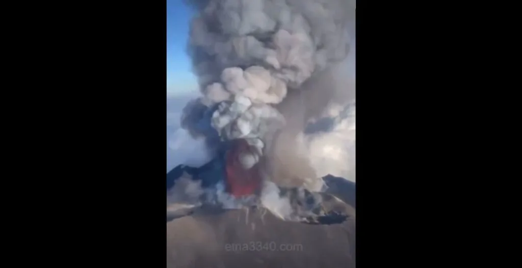 Flights suspended in Sicily's Catania as volcano erupts